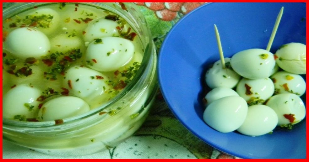 Aprenda a preparar conserva de ovo de codorna Coisas de Vó