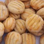Bolo de pão de queijo que é uma delicia