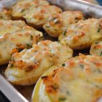 Gratinado de legumes com carne moída