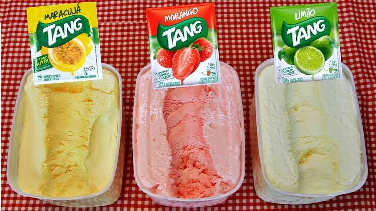 sorvete de suco tang