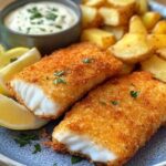 Bacalhau assado com Limão e alho